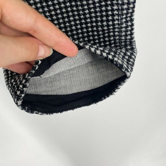 Rag & Bone Mini Houndstooth Skinny Velvet Pants Size 25 Low Rise Stretch Multi - Picture 4 of 12